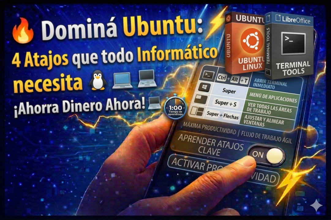 atajos para ubuntu