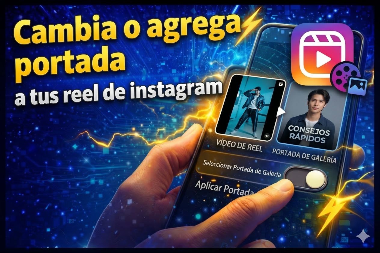 Cambia la portada del reel de instagram